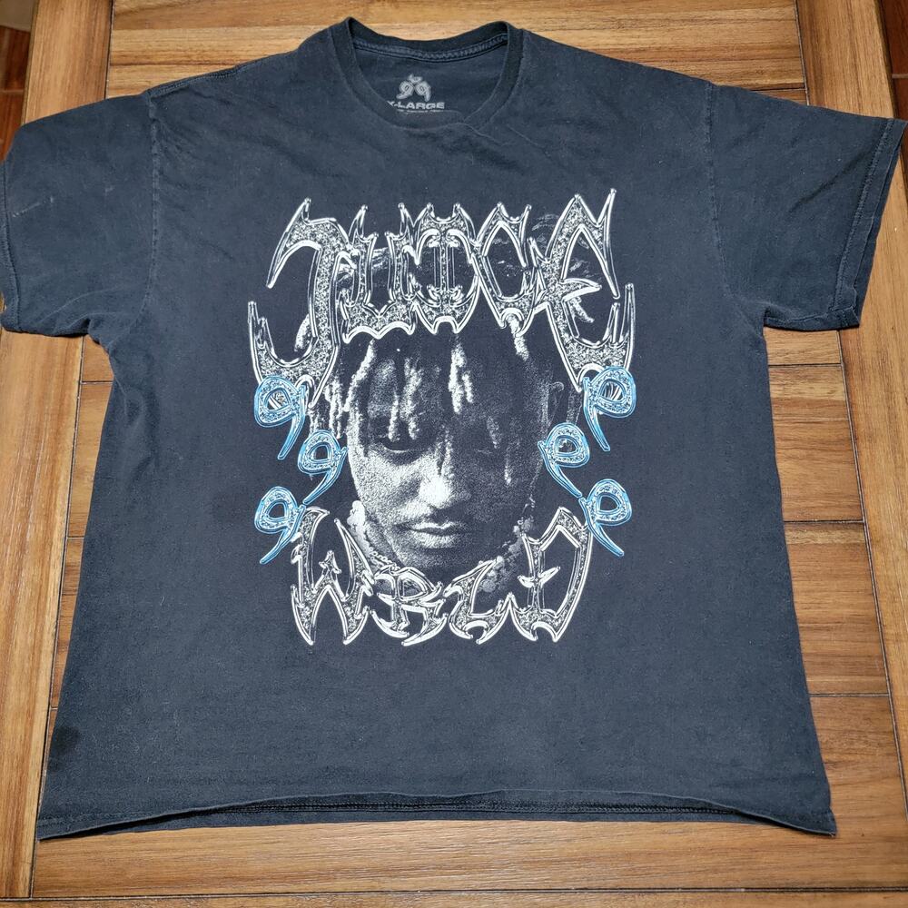 Juice Wrld Black Unisex Tee 999 Club Concert - Size XL